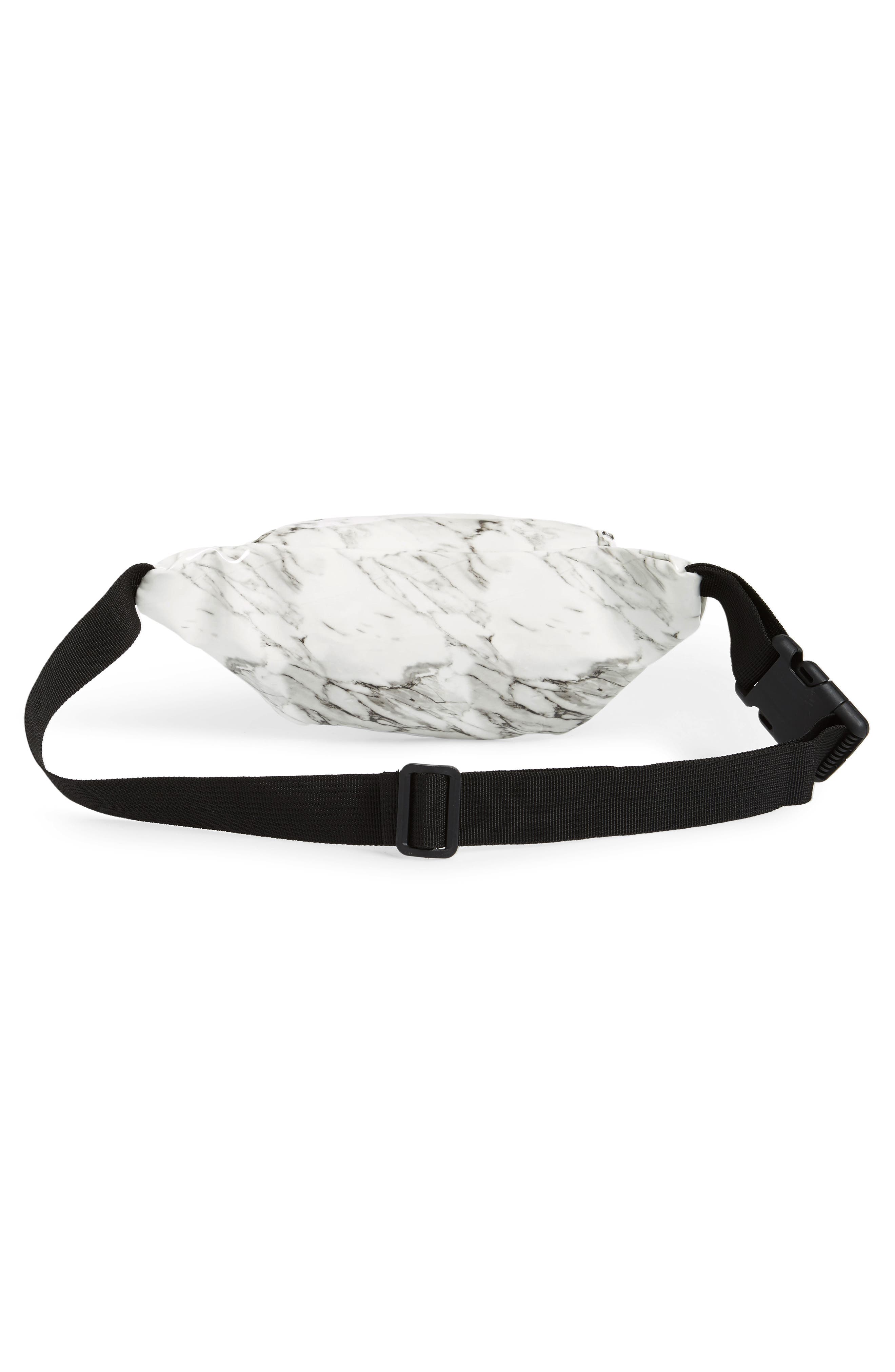 Jane & Berry Marble Print Belt Bag, Alternate, color, 