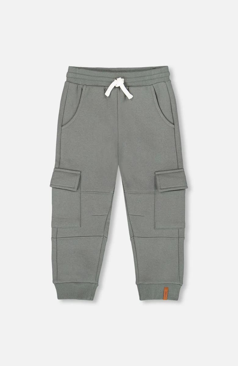 Deux par Deux Fleece Sweatpants with Cargo Pockets, Main, color,