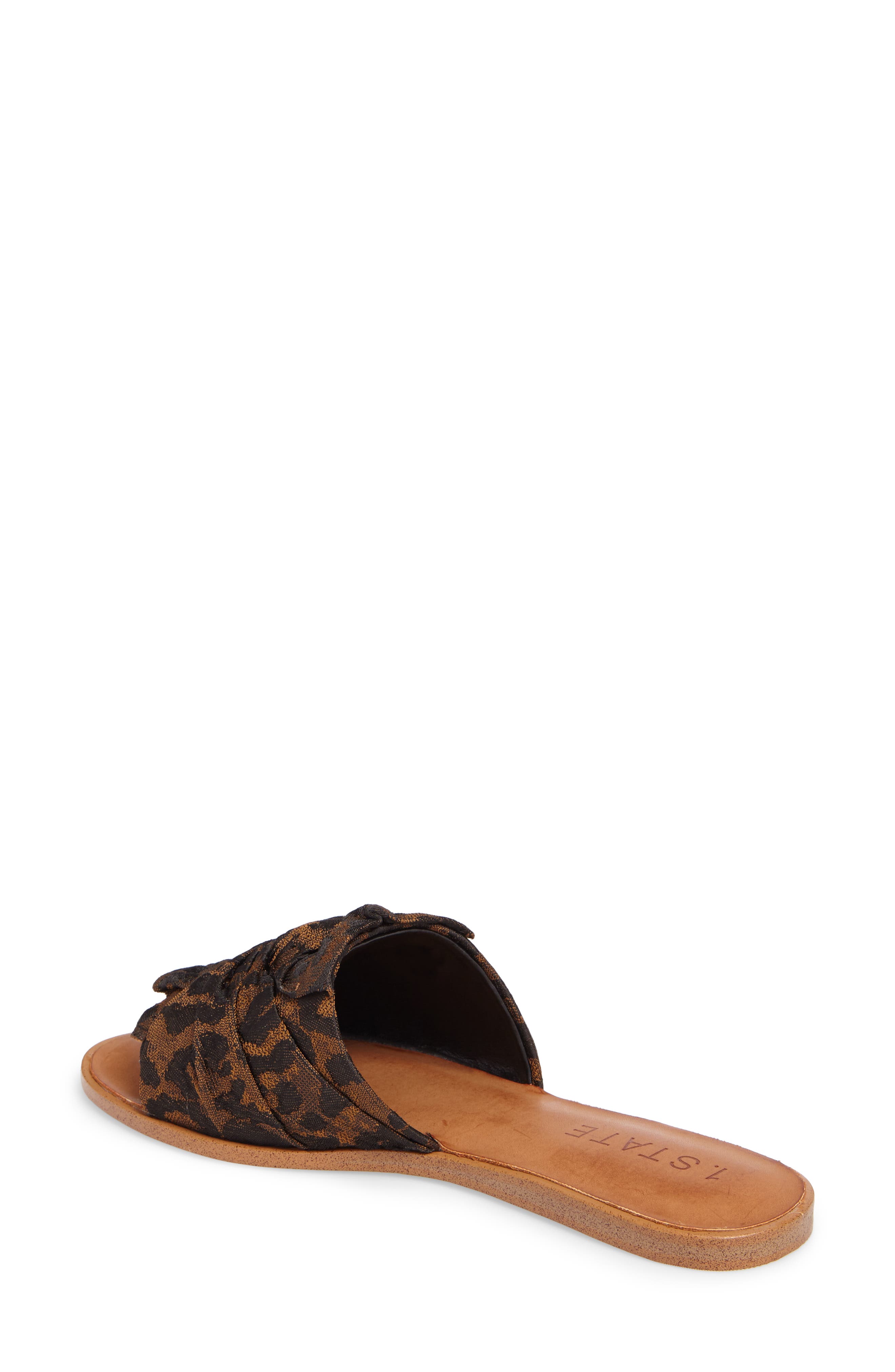 Chevonn Slide Sandal, Alternate, color, BROWN MULTI FABRIC