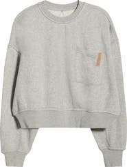 Lunya Silksweats Cotton & Silk Blend Sweatshirt