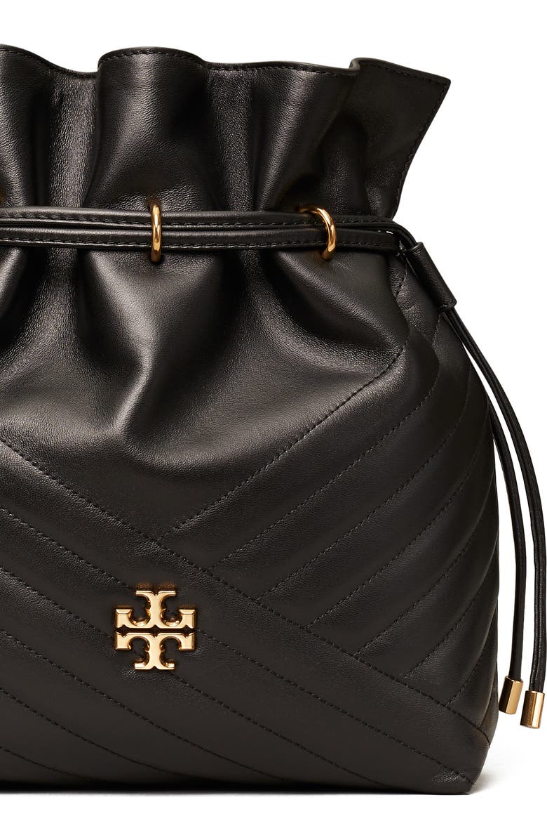 Tory Burch Kira Chevron Quilted Leather Bucket Bag, Alternate, color,