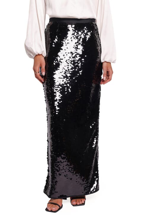 Alro Sequin Column Skirt