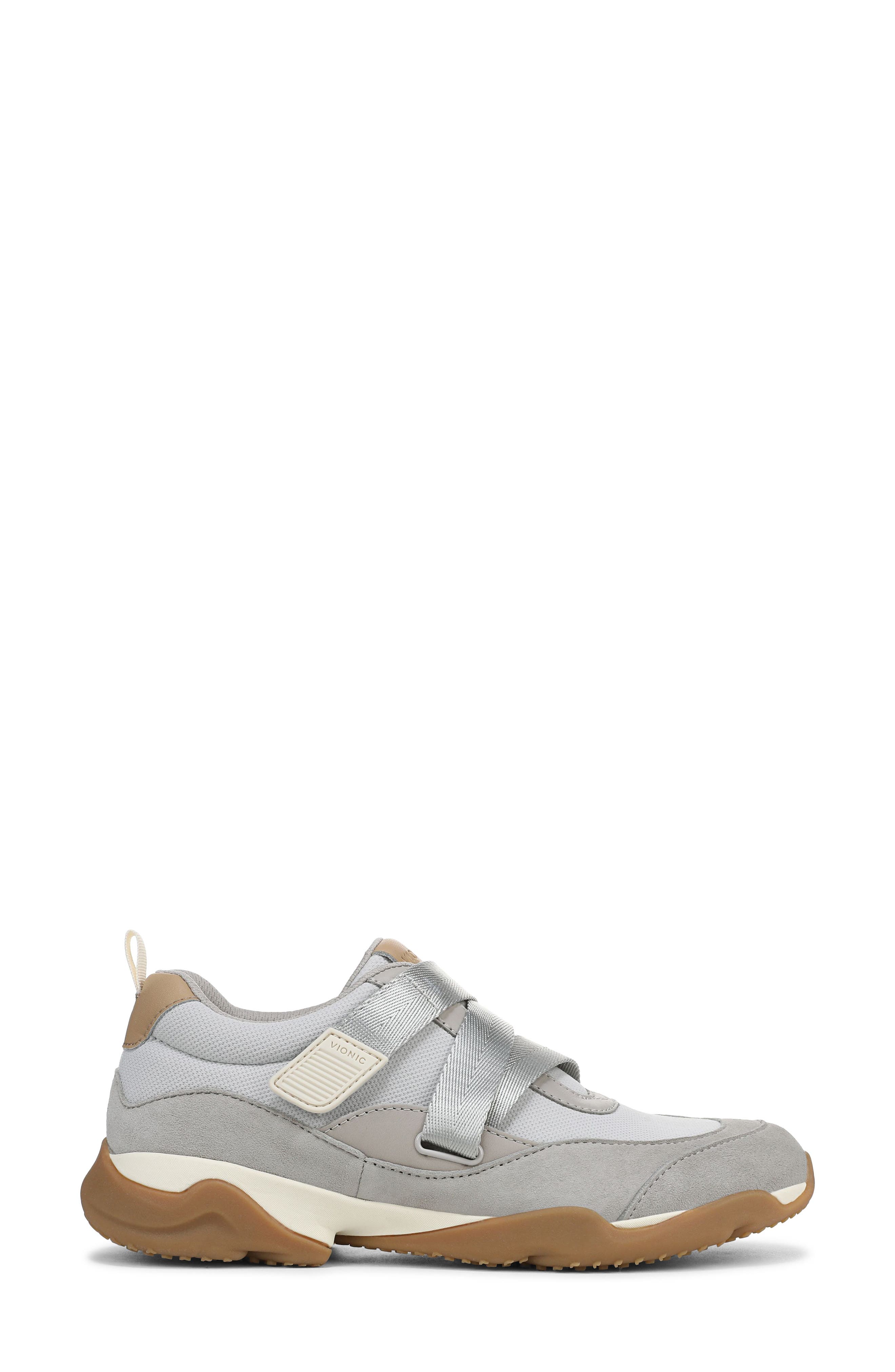 Vionic Walk Slim Gia Sneaker, Alternate, color, Vapor Grey