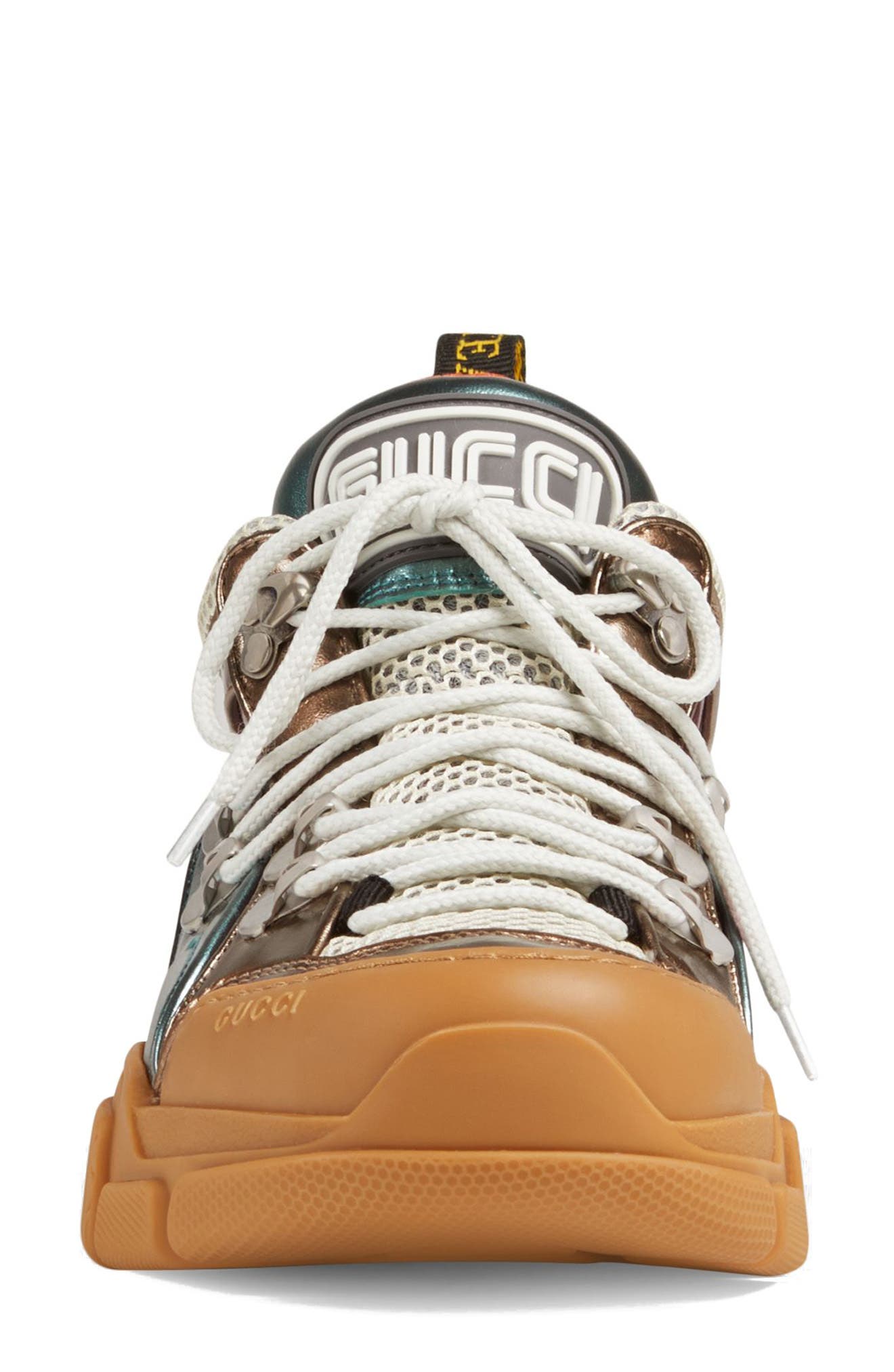 Gucci Flashtrek Lace-Up Sneaker, Alternate, color, 