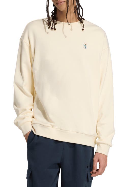 Dog Sock Cotton Crewneck Sweatshirt