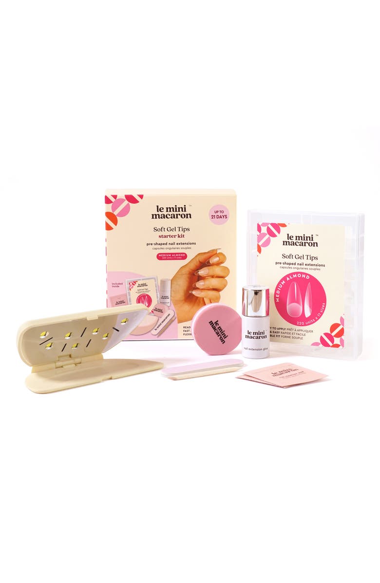 Le Mini Macaron Soft Gel Tips Nail Starter Kit, Main, color,