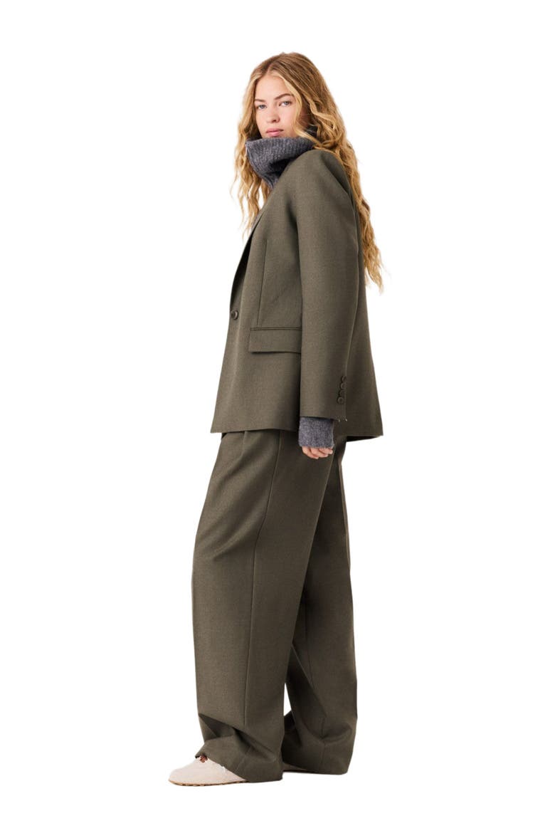 Single-breasted suit jacket, Alternate, color, Khaki