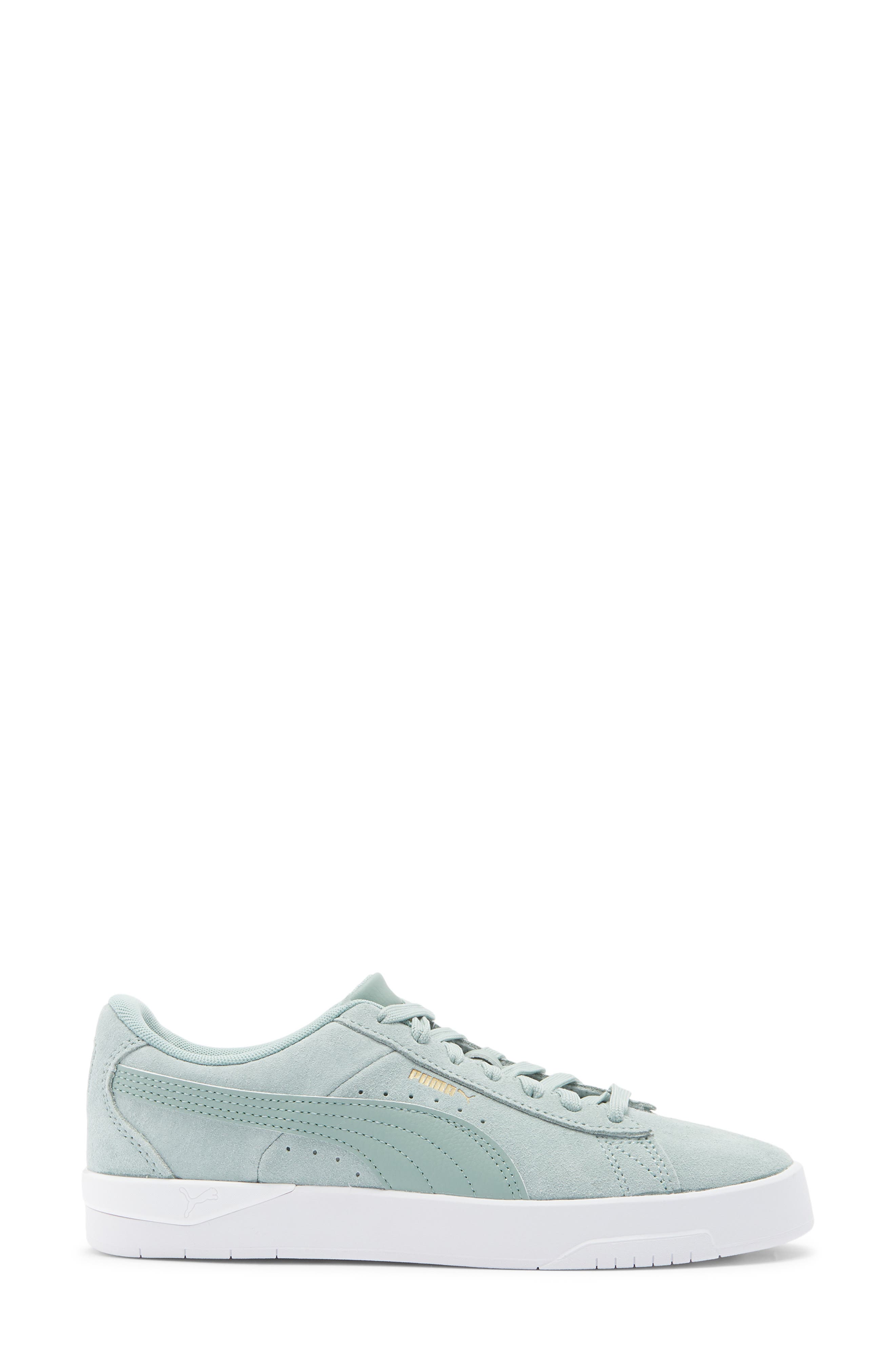 PUMA Jada Classic Low Sneaker, Alternate, color, Light Moss/ Puma Gold