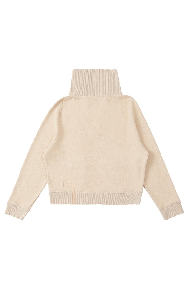 Fortela Colette Cotton Sweatshirt, Alternate, color, Ecru