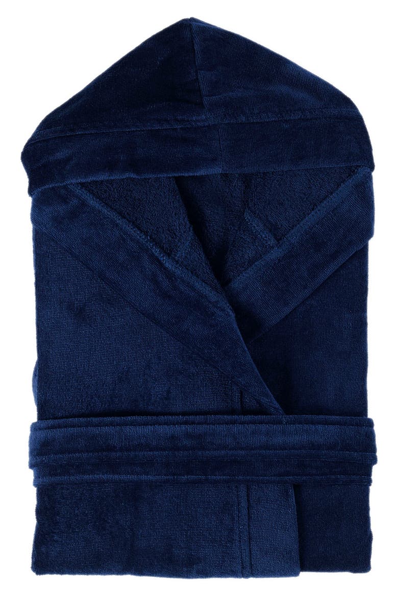 Ottoman Rolls Bathrobe, Main, color, NAVY