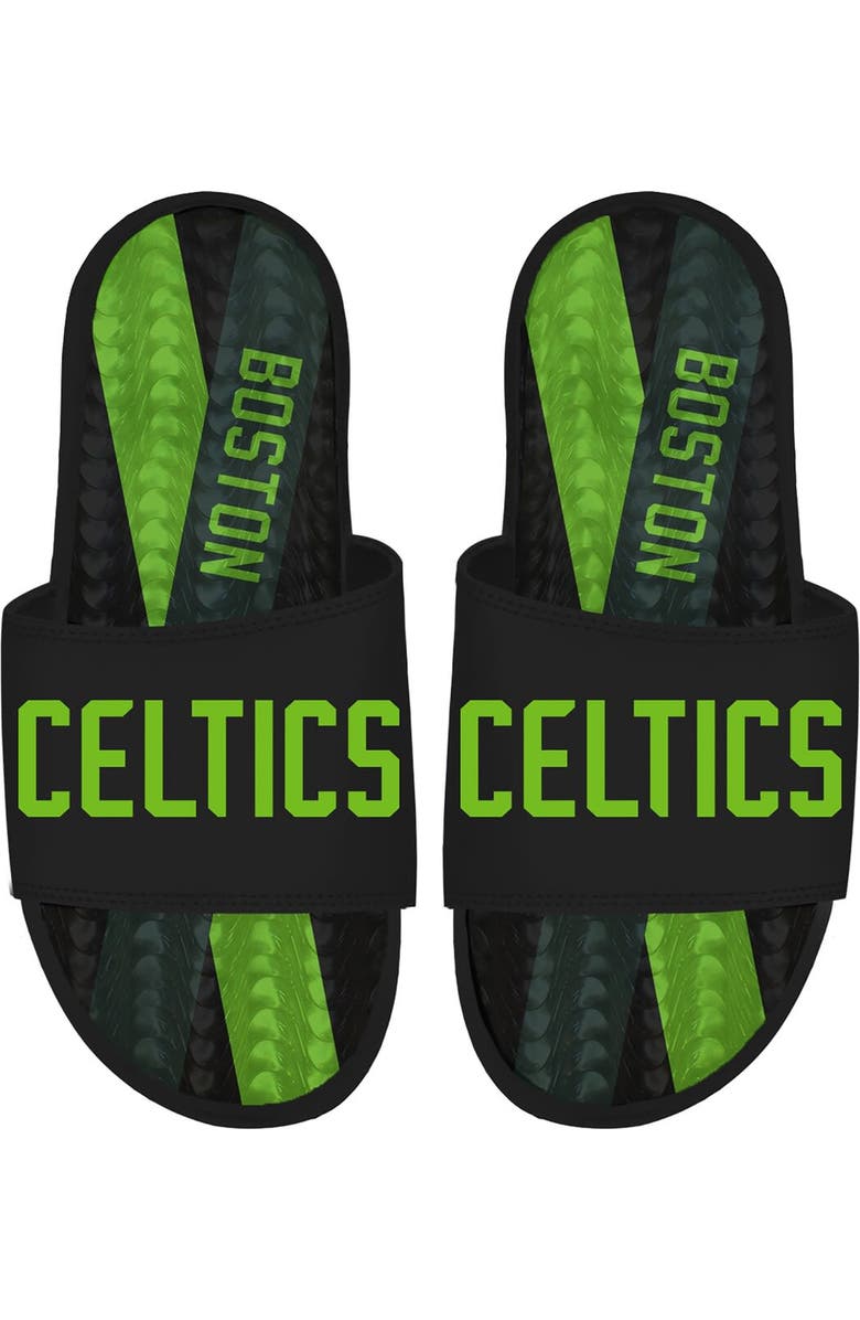 ISLIDE Men's ISlide Boston Celtics 2024/25 City Edition Gel Slide Sandals, Main, color,