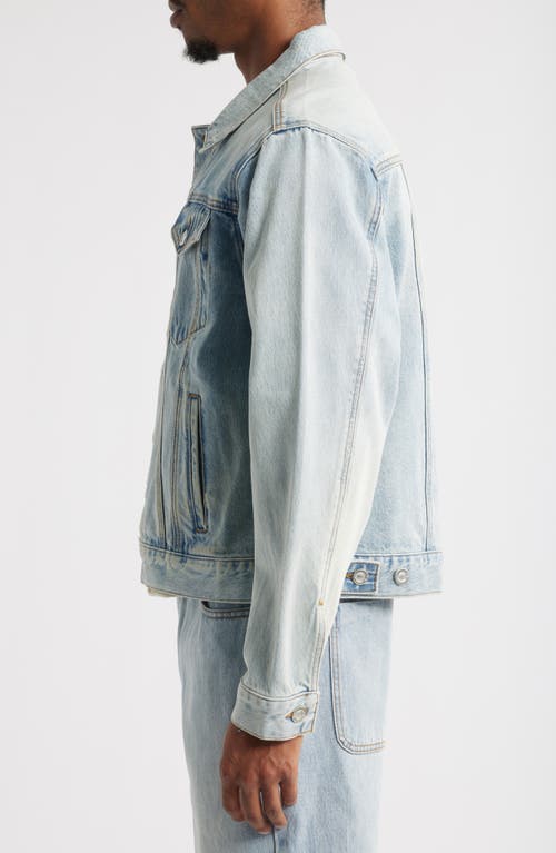 Elwood Classic Denim Jacket In Diamond Wash