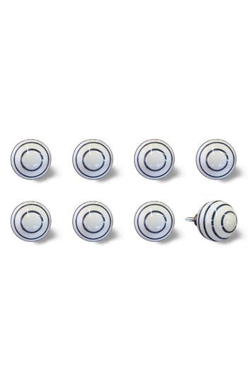 Kinetic 8-pack Knobs In White Line