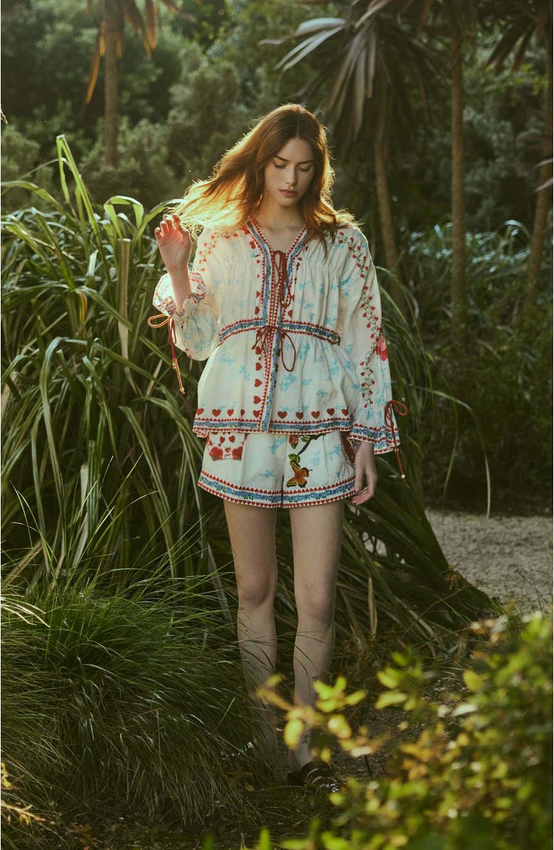 Eddy Isle Top, Alternate, color, Ivory