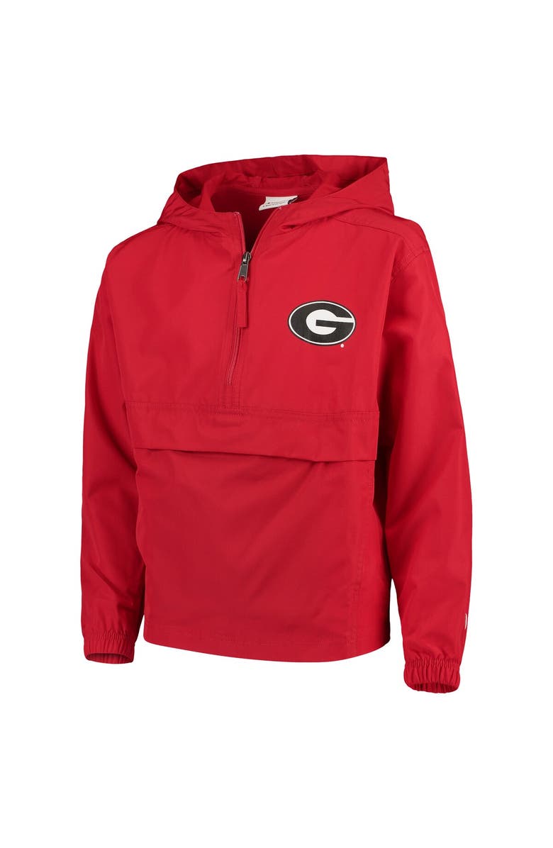 Champion Youth Champion Red Georgia Bulldogs Pack & Go Windbreaker Jacket, Alternate, color, 