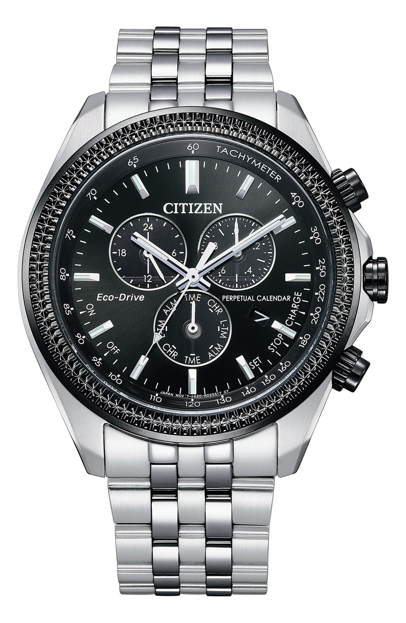 Citizen Weekender Eco-Drive Chronograph Bracelet Watch, 44mm