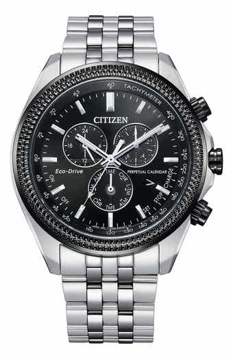Citizen Weekender Eco-Drive Chronograph Bracelet Watch, 44mm
