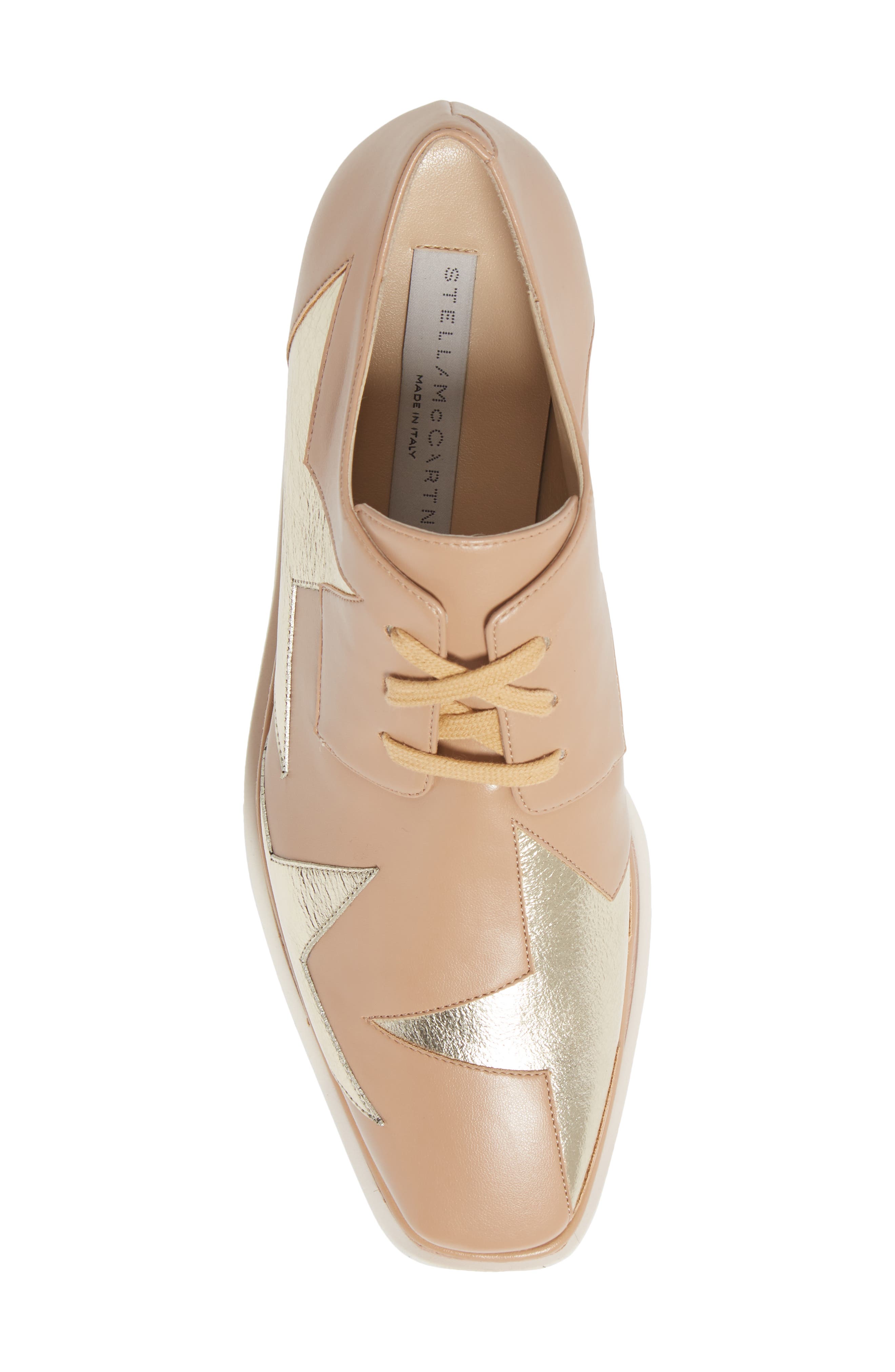 Stella McCartney Elyse Star Platform Derby, Alternate, color, 