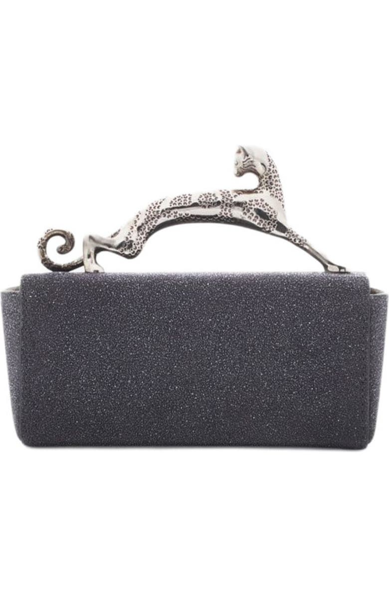 Lanvin Micro Pencil Cat Bag In Suede, Alternate, color,