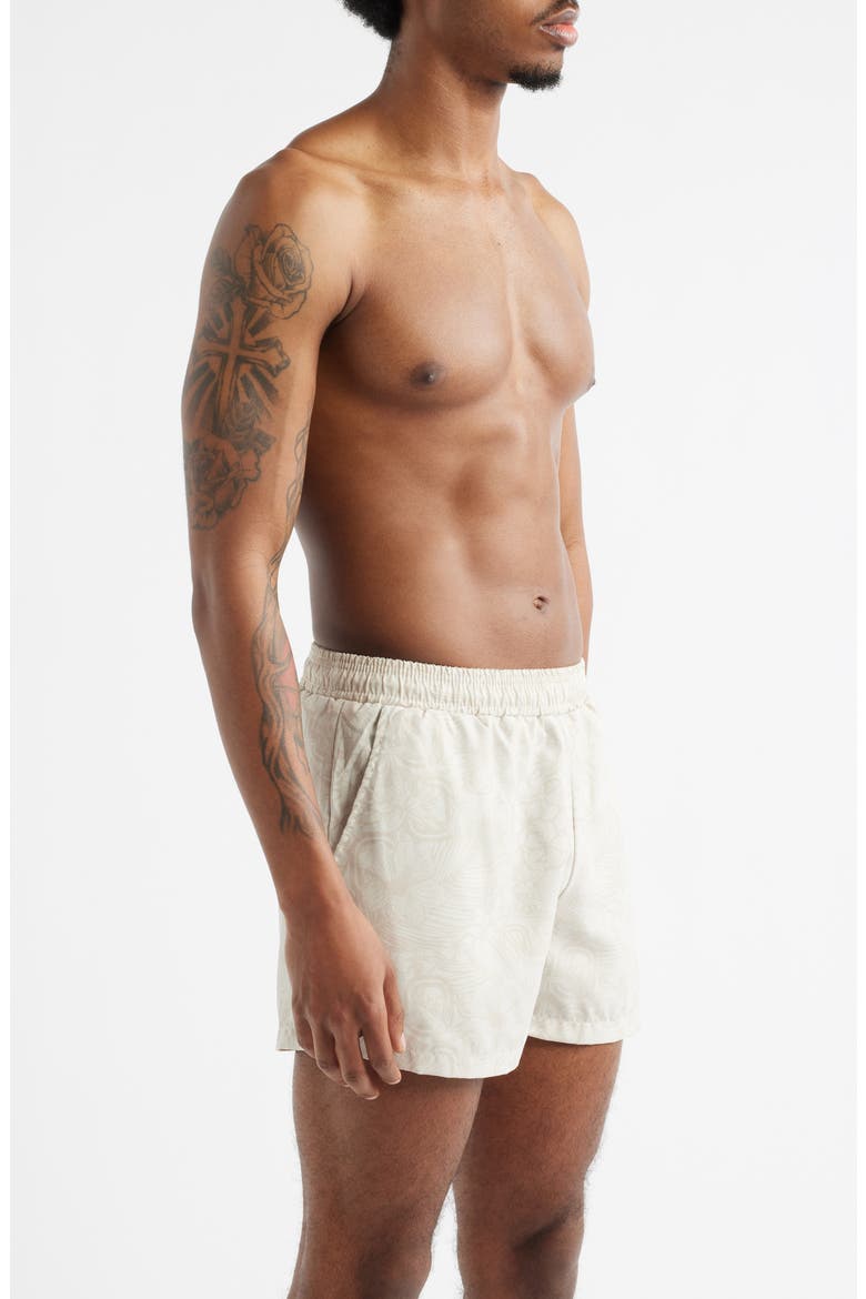 Daybreak Swim Trunks, Alternate, color, CREAM
