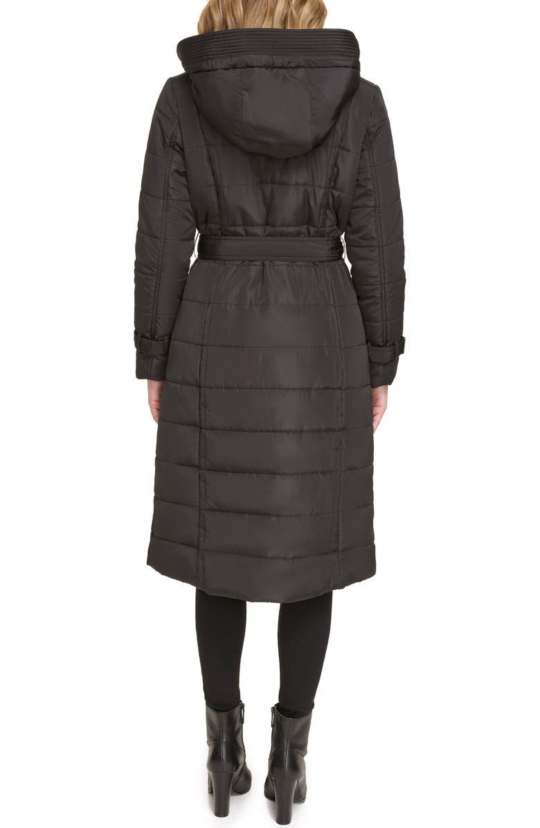 Kenneth Cole New York Quilt Trench Puffer Jacket, Alternate, color,