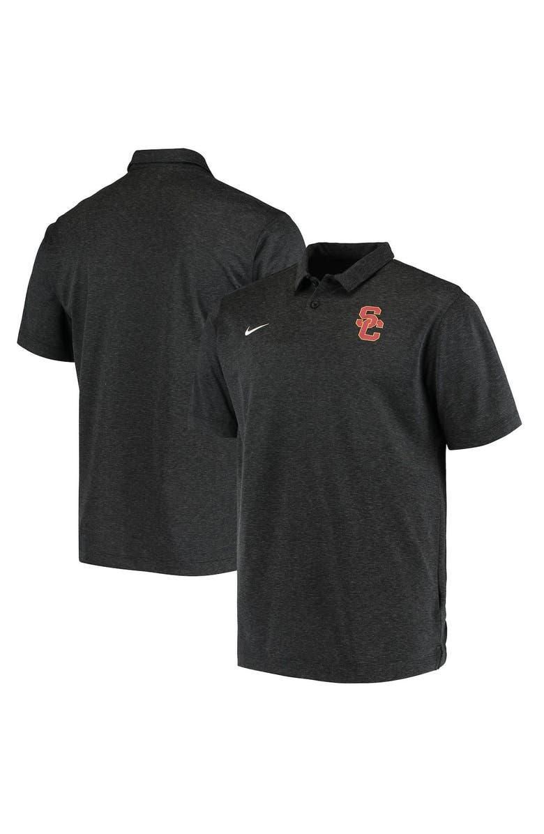 Nike Men's Nike Black USC Trojans College Performance Polo, Main, color,