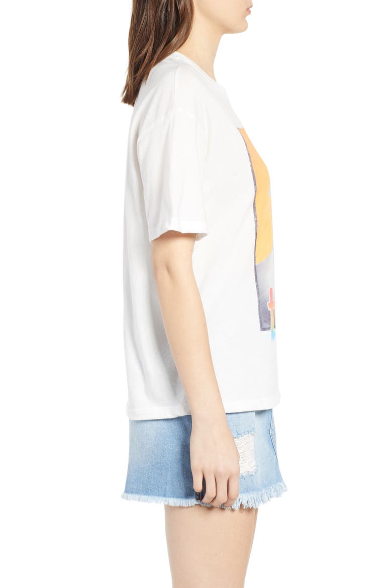 by Daydreamer Tupac Graphic Tee, Alternate, color, WHITE