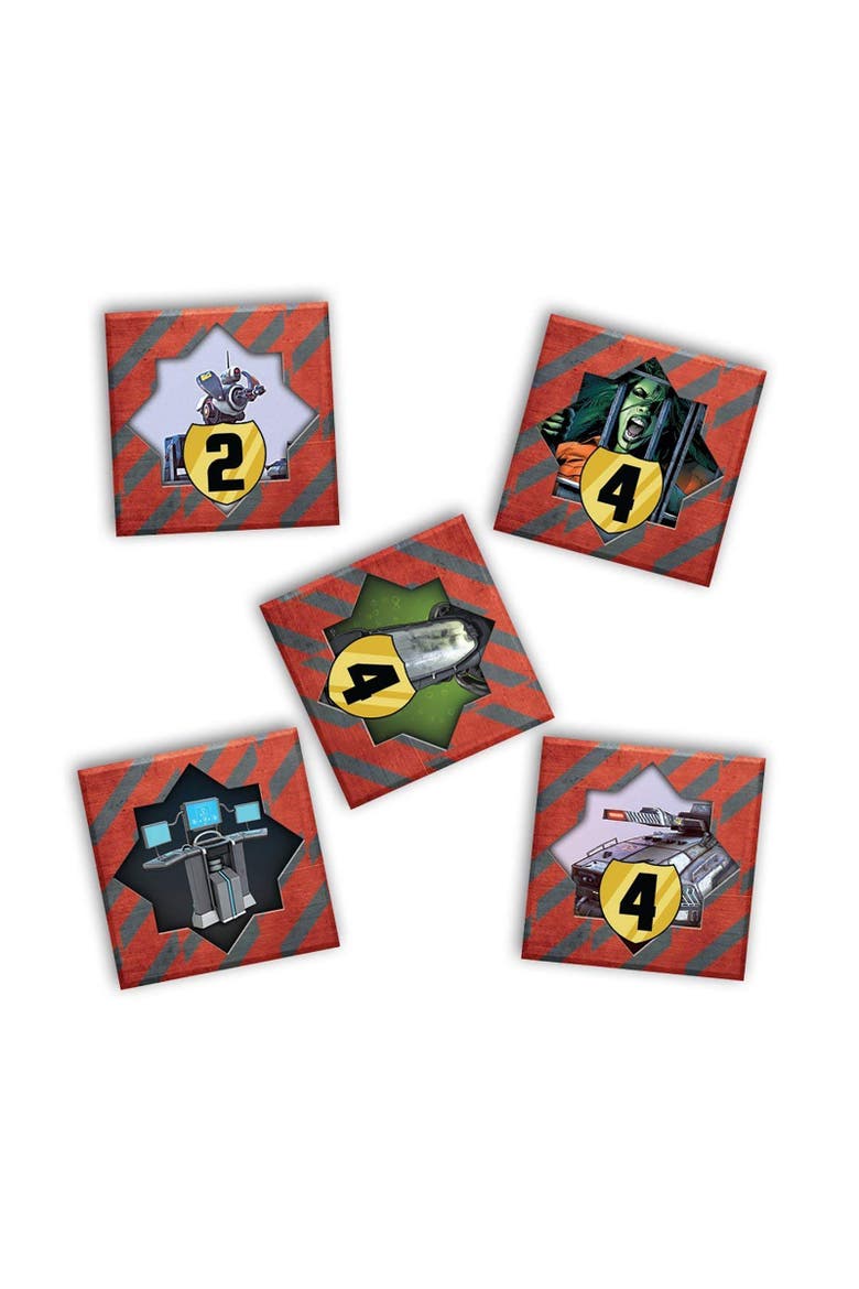 Marvel Strike Teams Strategy Game, 13 Pieces, Kids and Adults, Alternate, color, Multicolored