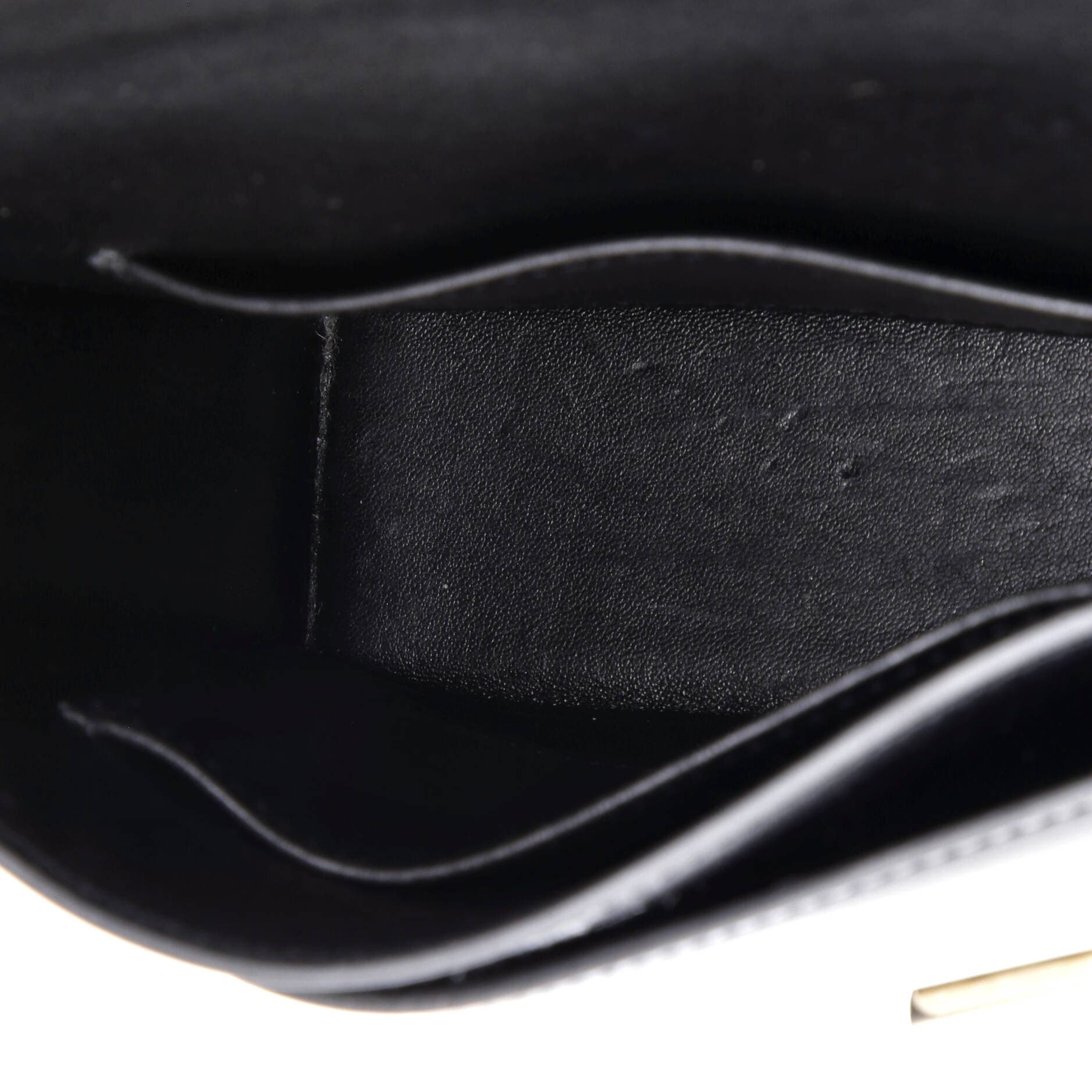 Pre-Owned Hermes Verrou Chaine Bag Tadelakt Mini, Alternate, color, Noir