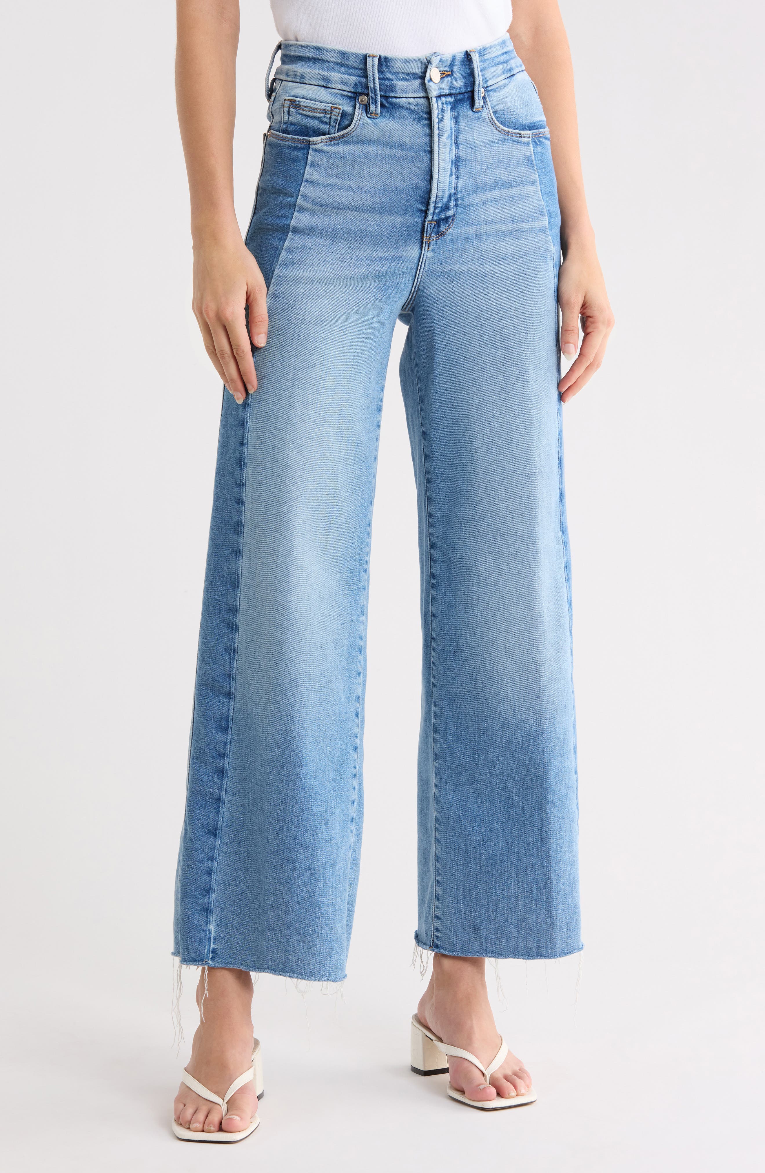 Good Skate High Waist Crop Wide Leg Jeans