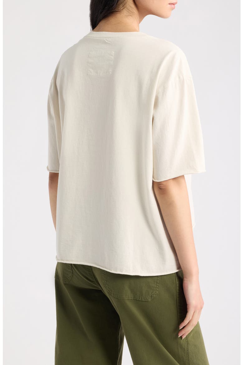 Perry Cotton T-Shirt, Alternate, color, VINTAGE WHITE