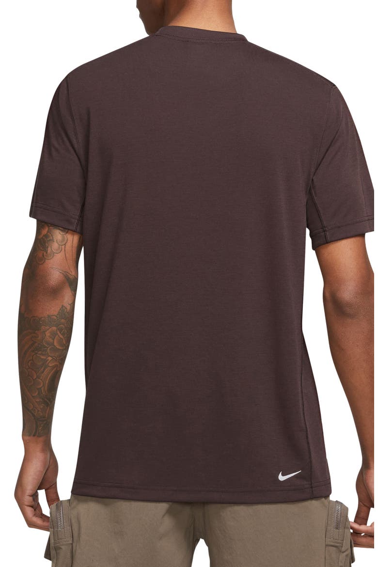 Dri-FIT ADV Goat Rocks T-Shirt, Alternate, color, EARTH/ SUMMIT WHITE