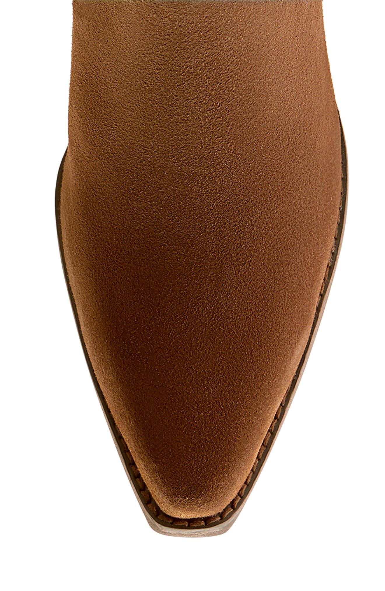 Ariat Bradley Western Chelsea Boot, Alternate, color, Cafe Suede/ Desert Snake Print