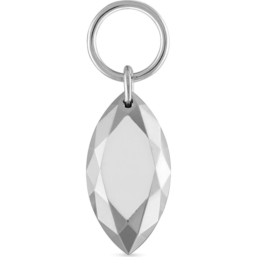 MARIA TASH MARIA TASH FACETED MARQUISE CHARM
