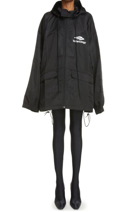 3B Sports Icon Pleated Windbreaker