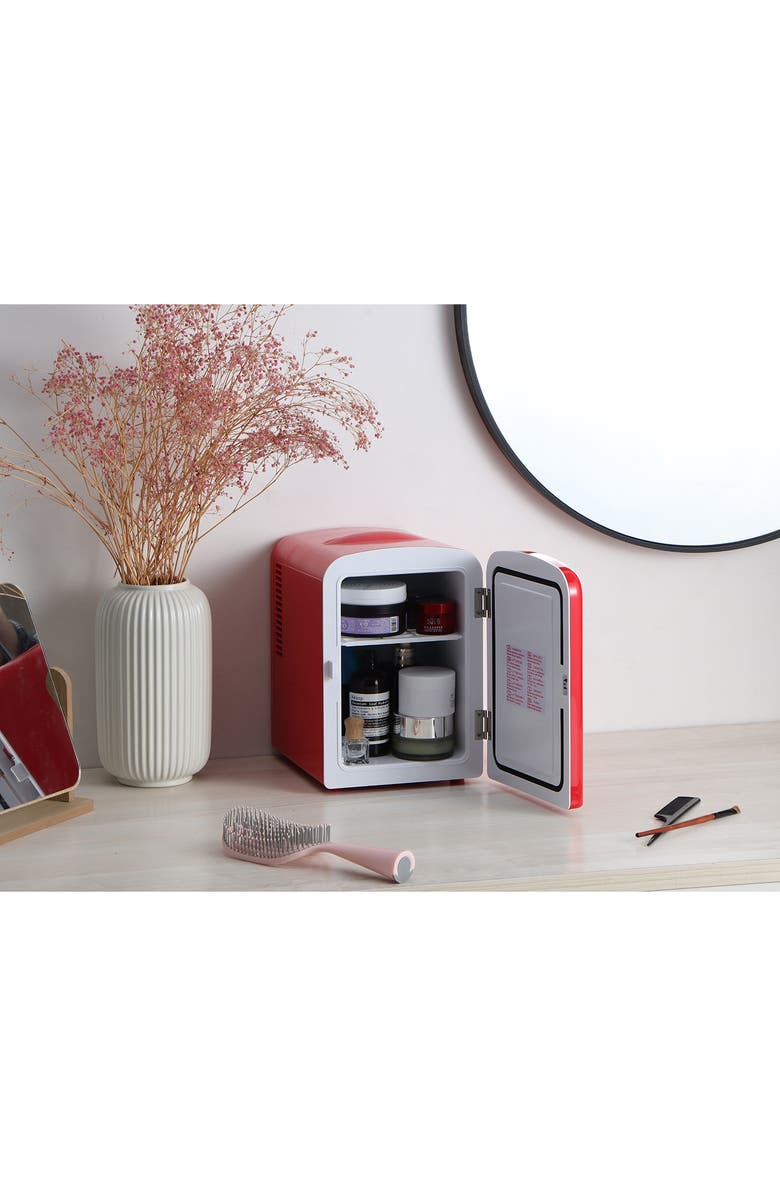 UBER APPLIANCE 6-Can Mini Fridge - Red, Alternate, color, Red