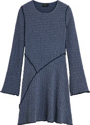 Desigual Pucker Knit Long Sleeve Body-Con Dress