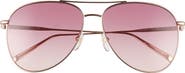 Longchamp Classic 59mm Gradient Aviator Sunglasses
