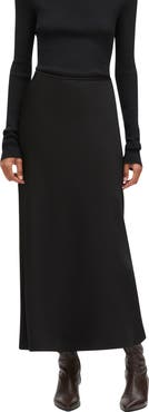 Another Tomorrow Satin Skirt