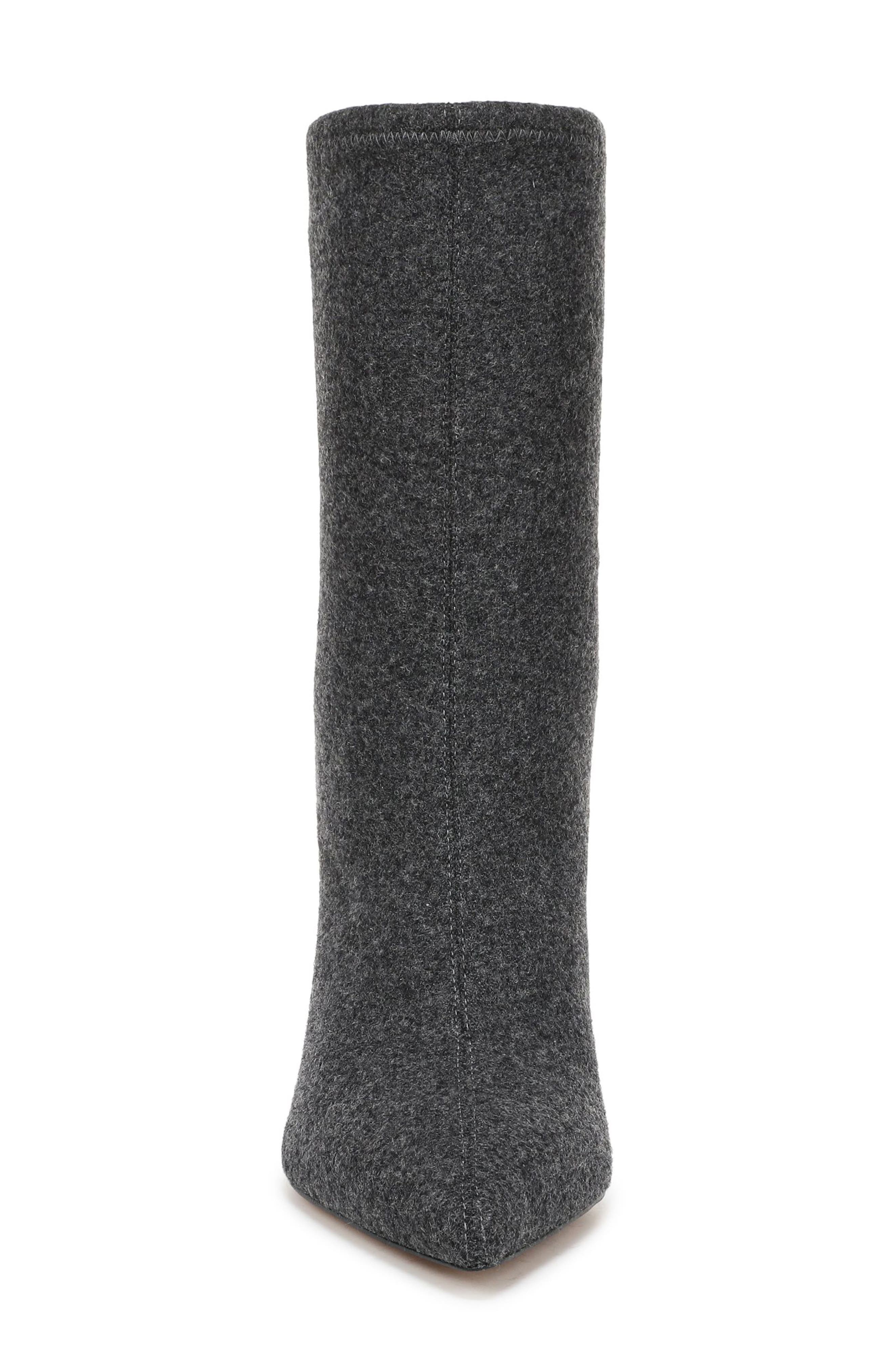 Ryder Pointed Toe Bootie, Alternate, color, GREY