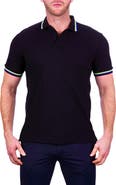 Maceoo MozartTip Black Piqué Polo