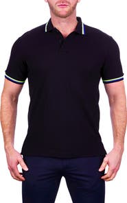 Maceoo MozartTip Black Piqué Polo