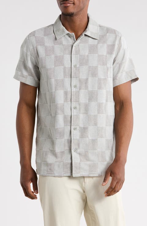 Hurley Yarn Due Textured Short Sleeve Shirt