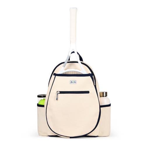 Ame & Lulu Hamptons Tennis Backpack 2.0 In Purple