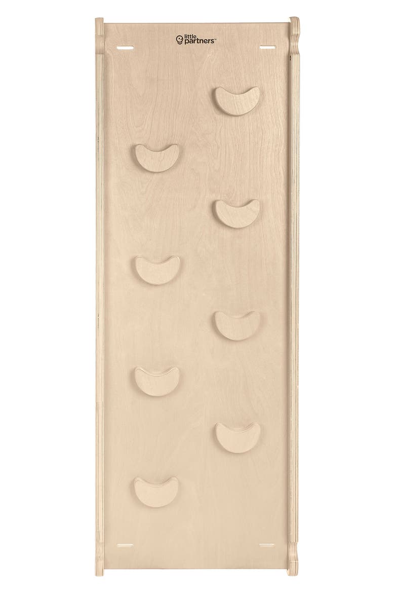 2-in-1 Wooden Climbing Ramp & Slide Attachment, Main, color, NATURAL