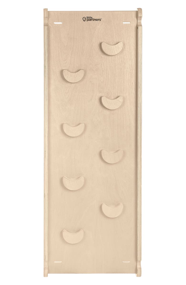 Little Partners 2-in-1 Wooden Climbing Ramp & Slide Attachment, Main, color,