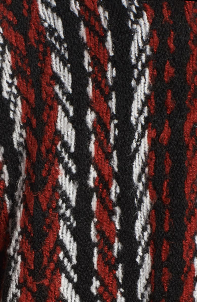 Treasure & Bond Pattern Mix Poncho, Alternate, color,