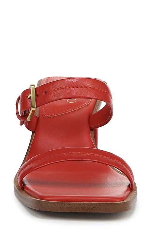 Franco Sarto Frenza Two Strap Sandal In Red