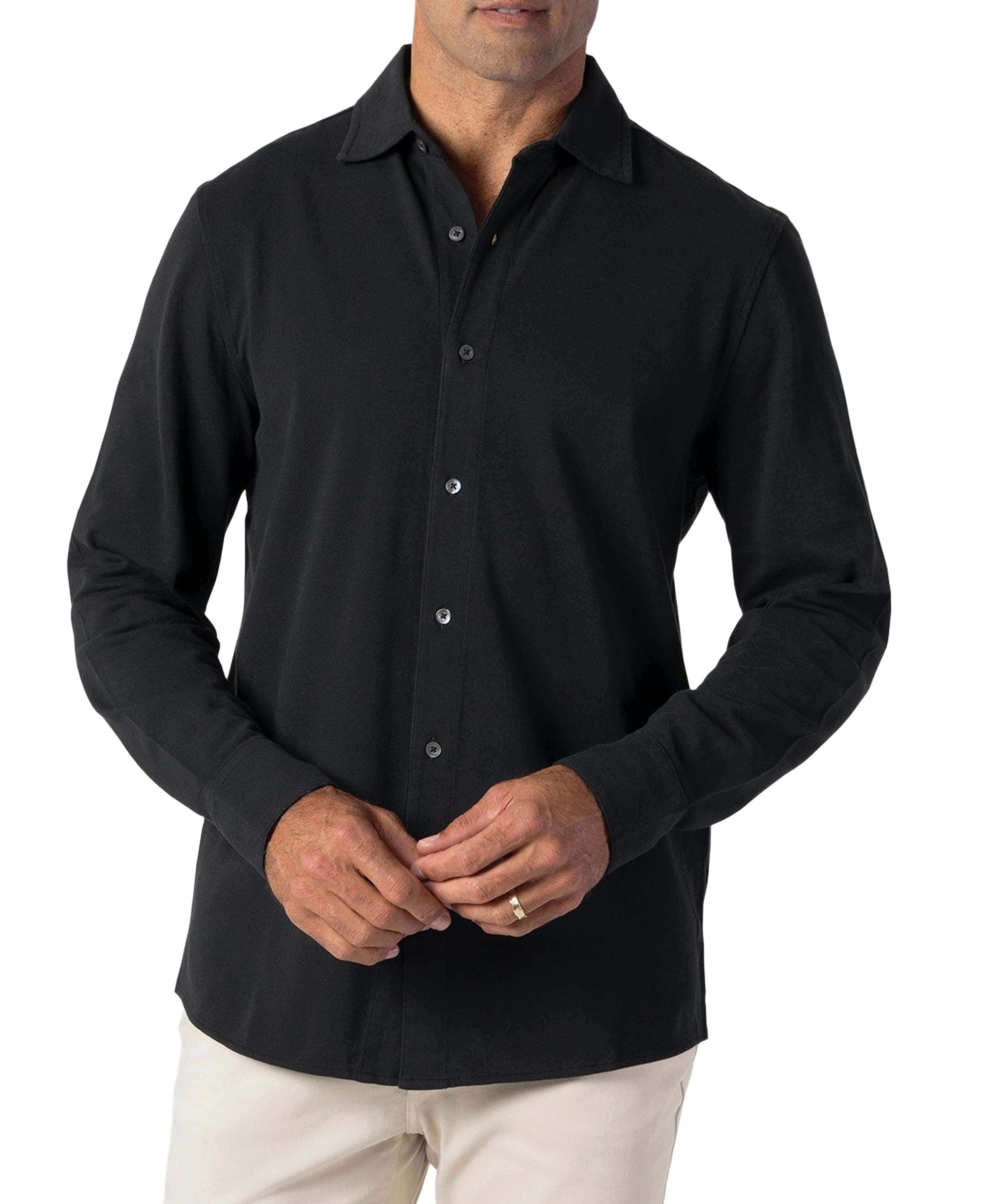 Foster Long Sleeve Knit Shirt - image 2