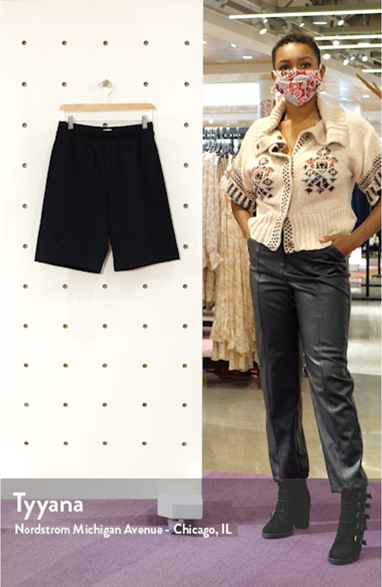 Knit Knee Length Shorts, sales video thumbnail